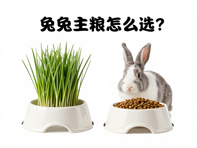 兔子主粮怎么选?搭配重型陶瓷食盆与无限牧草,打造健康饮食法