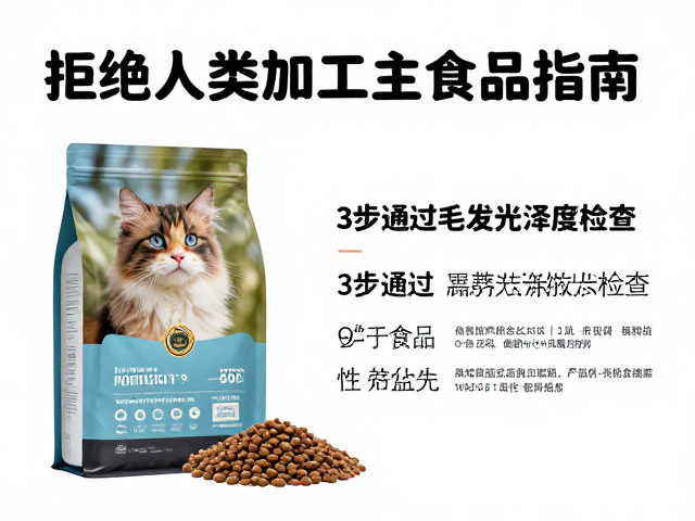 拒绝人类加工食品！3步通过毛发光泽度检查，选对宠物主粮指南