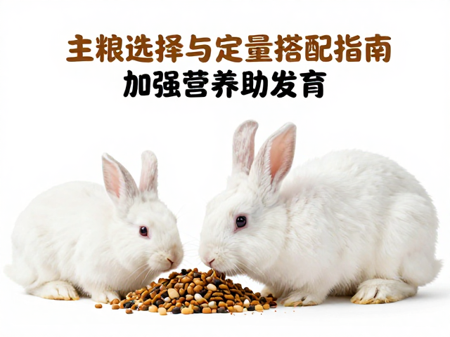 孕兔怎么吃?主粮选择与定量搭配指南,加强营养助发育