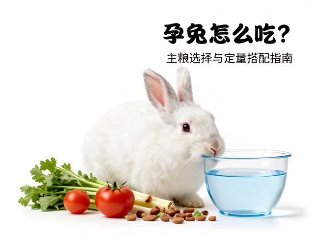 孕兔怎么吃?主粮选择与定量搭配指南,加强营养助发育