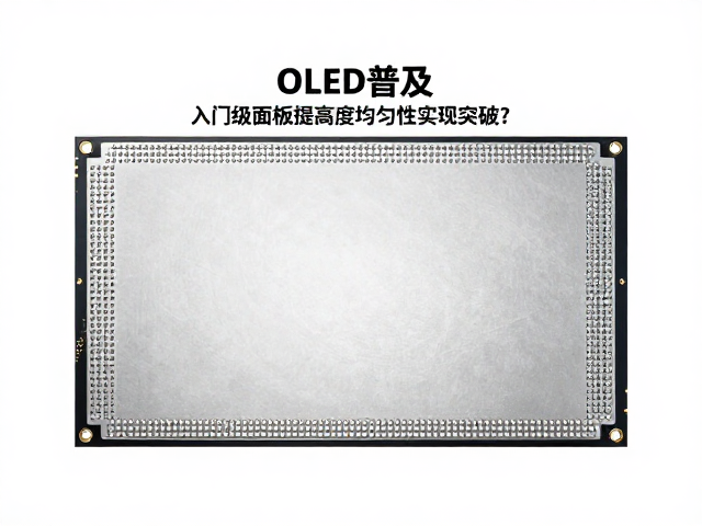 OLED普及,入门级面板如何通过高亮度均匀性实现突破?