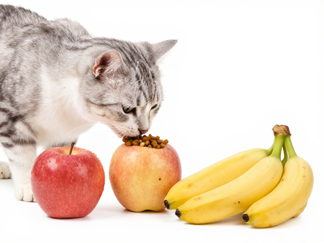 猫咪喂食禁忌,主粮怎么选?苹果香蕉忌多,生冷蔬菜少喂