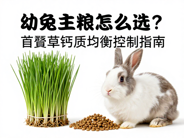 幼兔主粮怎么选?苜蓿草钙质均衡控制指南