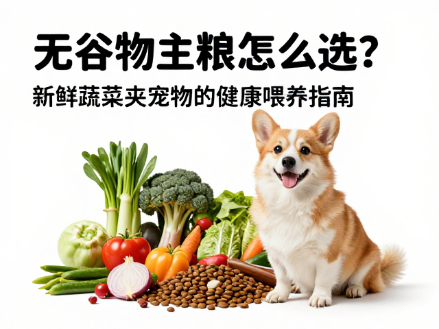 无谷物主粮怎么选？新鲜蔬菜夹宠物的健康喂养指南