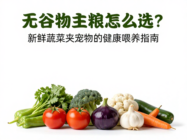 无谷物主粮怎么选？新鲜蔬菜夹宠物的健康喂养指南