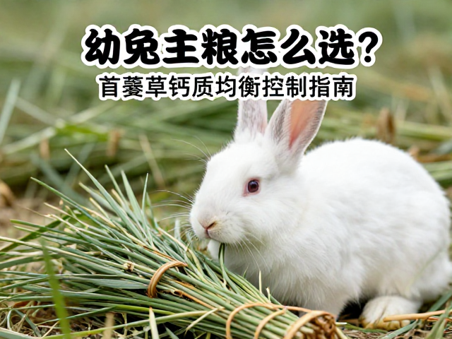 幼兔主粮怎么选?苜蓿草钙质均衡控制指南