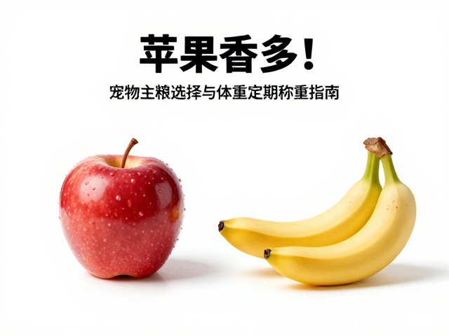 苹果香蕉忌多!宠物主粮选择与体重定期称重指南
