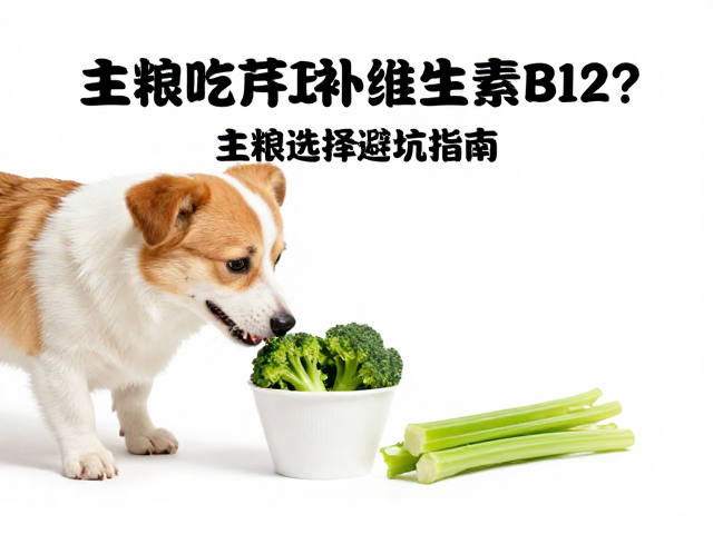 宠物吃西兰花芹菜能补维生素B12?主粮选择避坑指南