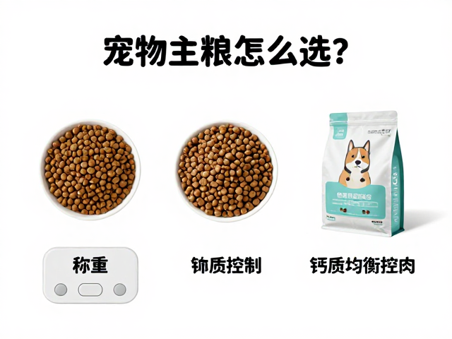 宠物主粮怎么选？钙质均衡控制与称重计量器具使用指南