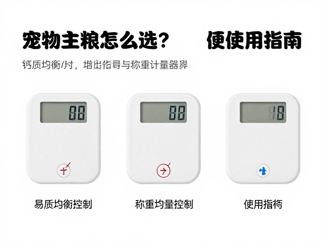 宠物主粮怎么选？钙质均衡控制与称重计量器具使用指南