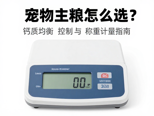 宠物主粮怎么选？钙质均衡控制与称重计量器具使用指南