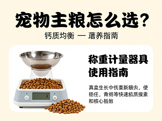 宠物主粮怎么选?钙质均衡控制与称重计量器具使用指南