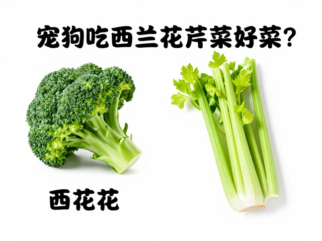 宠物吃西兰花芹菜好吗?主粮之外能喂生冷蔬菜吗?
