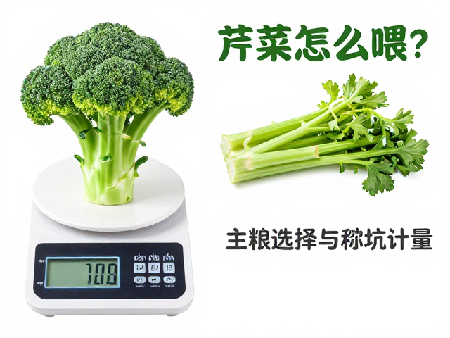 西兰花芹菜怎么喂?主粮选择与称重计量避坑指南