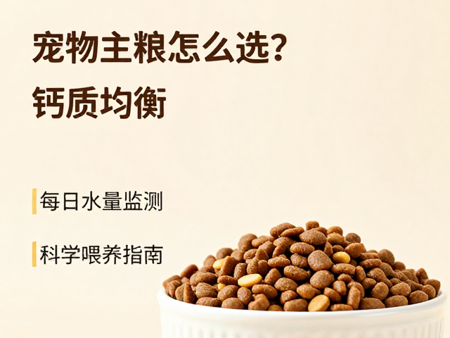 宠物主粮怎么选?钙质均衡,每日水量监测,科学喂养指南