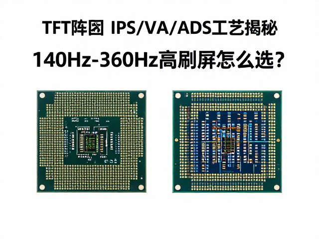 TFT阵列,IPS/VA/ADS工艺揭秘,140Hz-360Hz高刷屏怎么选?