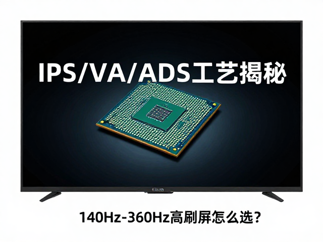 TFT阵列,IPS/VA/ADS工艺揭秘,140Hz-360Hz高刷屏怎么选?