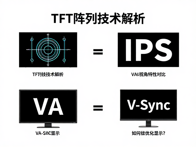 TFT阵列技术解析,IPS与VA视角特性对比,V-Sync如何优化显示?