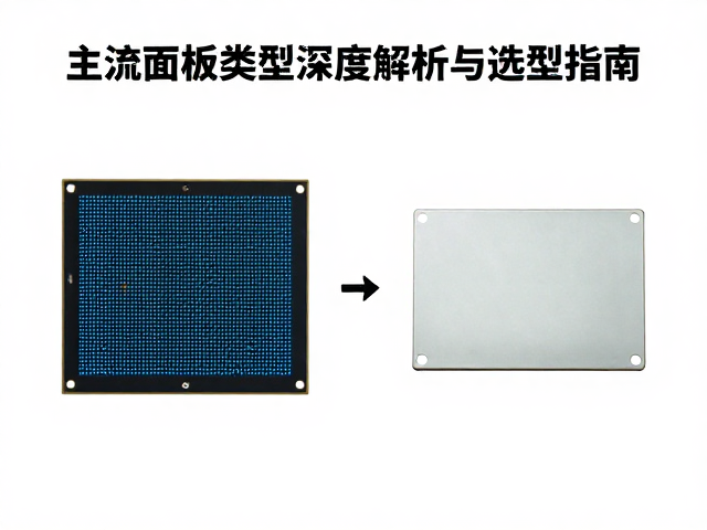 TFT阵列与液晶盒对比,主流面板类型深度解析与选型指南