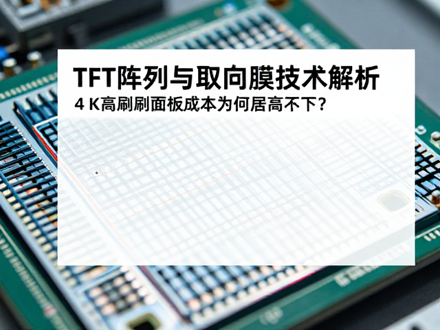 TFT阵列与取向膜技术解析,4K高刷面板成本为何居高不下?