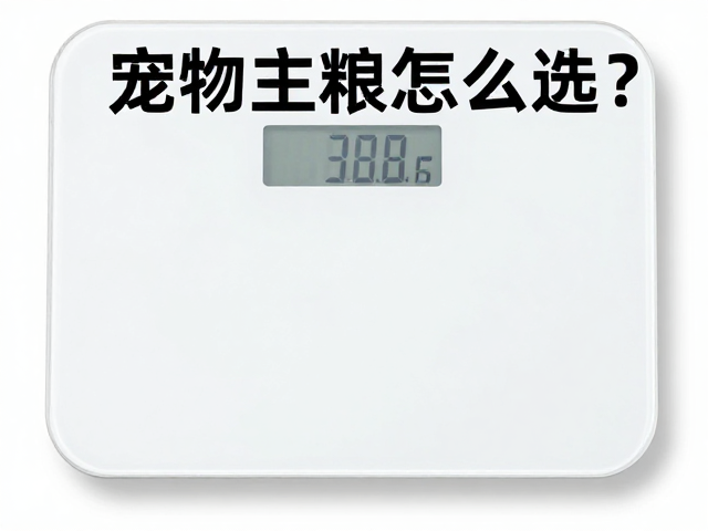 宠物主粮怎么选?精准称重,钙质均衡控制,科学喂养指南
