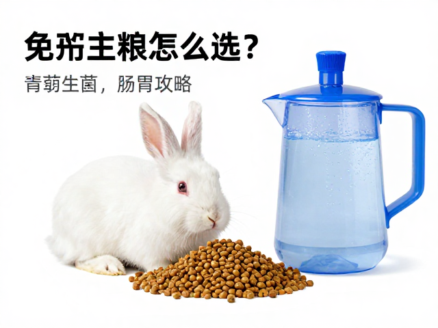 兔子主粮怎么选？搭配滚动水壶与益生菌调理肠胃全攻略