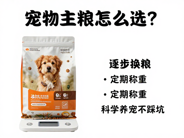 宠物主粮怎么选?逐步换粮,定期称重,科学养宠不踩坑