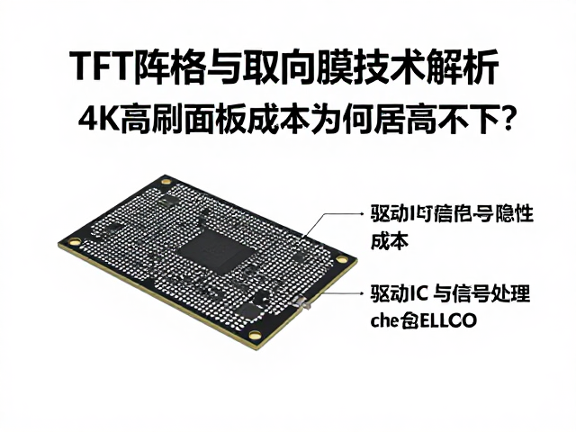TFT阵列与取向膜技术解析,4K高刷面板成本为何居高不下?