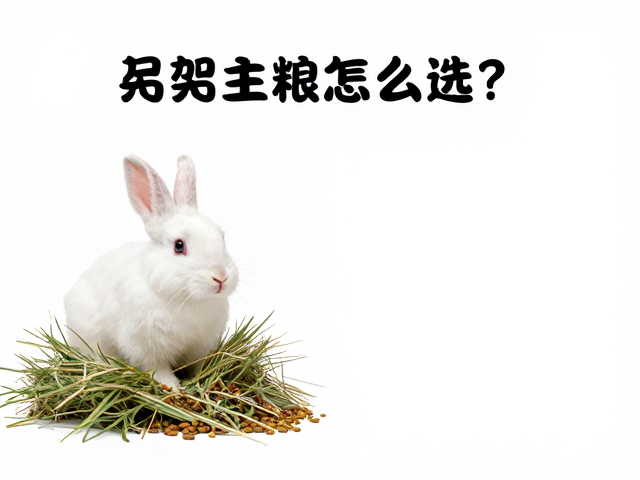 兔子主粮怎么选?草架固定与牙齿磨损观察指南