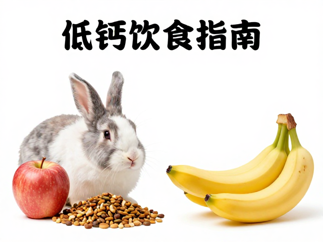 老年兔低钙饮食指南，主粮选择与苹果香蕉喂食禁忌