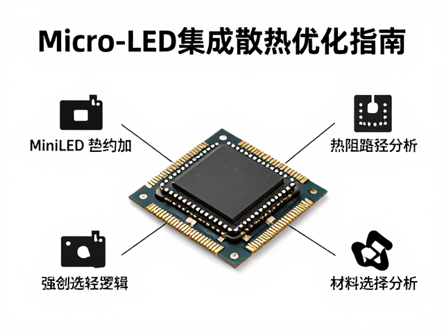 MiniLED芯片与导热硅胶/垫选型,Micro-LED集成散热优化指南
