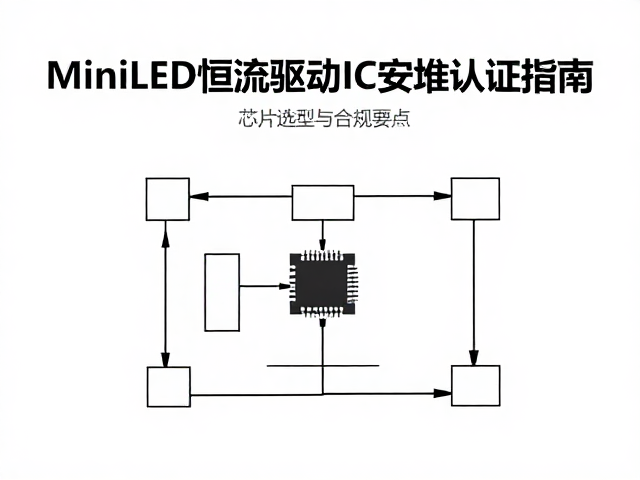 MiniLED恒流驱动IC安规认证指南,芯片选型与合规要点