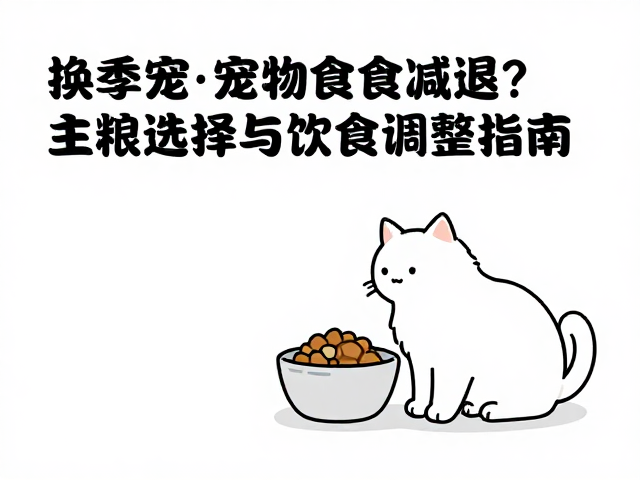 换季宠物食欲减退？主粮选择与饮食调整指南