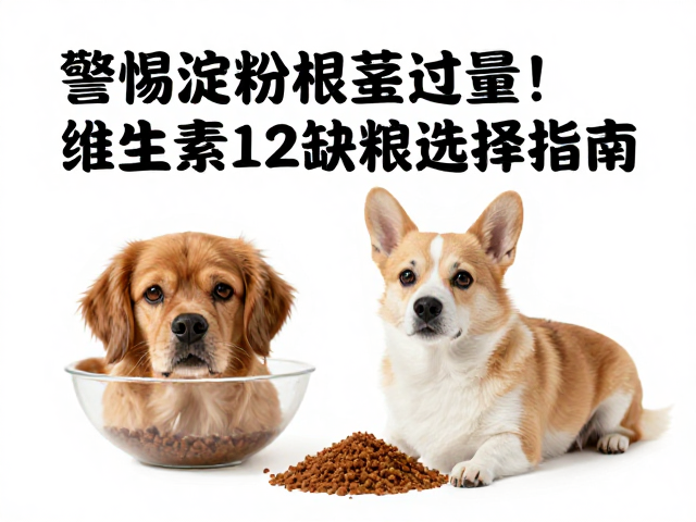 警惕淀粉根茎过量!宠物维生素B12缺乏与主粮选择指南