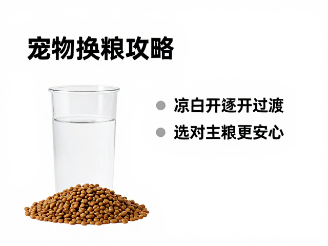 宠物换粮攻略,用凉白开逐步过渡,选对主粮更安心