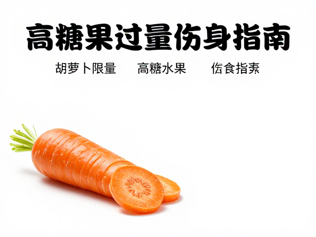 猫咪主粮怎么选?胡萝卜限量,高糖水果过量伤身指南