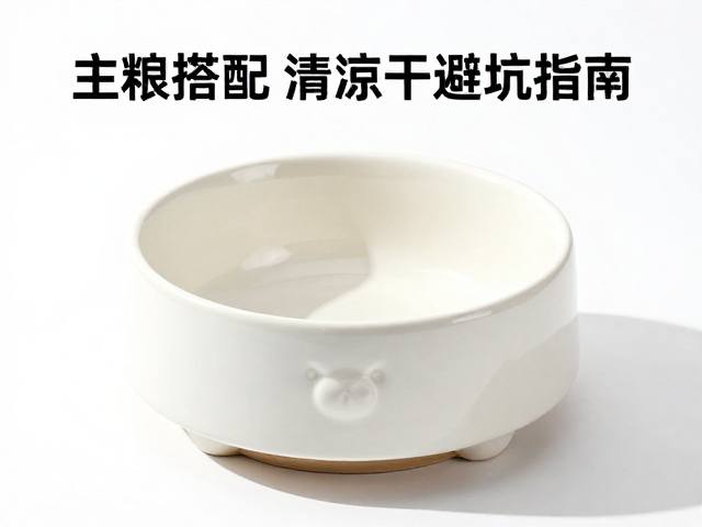 猫碗选重型陶瓷？主粮搭配，清洗晾干避坑指南