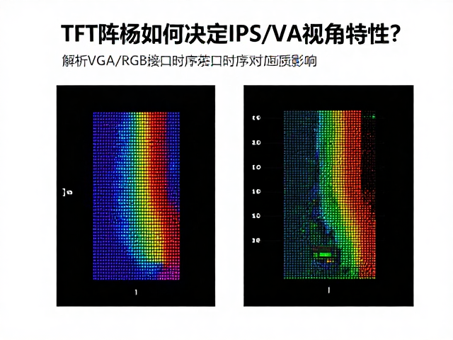 TFT阵列如何决定IPS/VA视角特性?解析VGA/RGB接口时序对画质影响