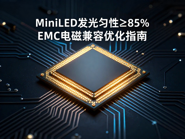 MiniLED发光芯片亮度均匀性≥85%与EMC电磁兼容优化指南