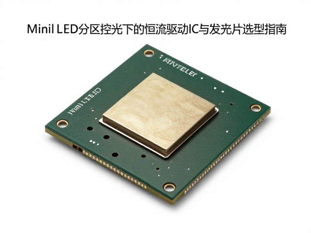 MiniLED分区控光下的恒流驱动IC与发光芯片选型指南