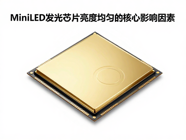 MiniLED发光芯片亮度均匀性≥85%与EMC电磁兼容优化指南