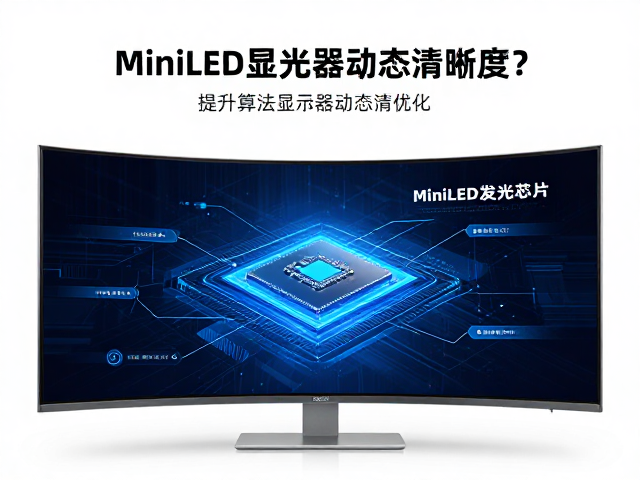 MiniLED发光芯片如何提升曲面显示器动态清晰度?适配详解