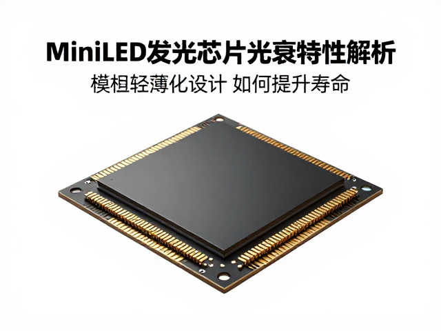 MiniLED发光芯片光衰特性解析,模组轻薄化设计如何提升寿命