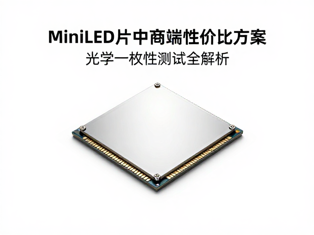 MiniLED芯片中低端性价比方案,光学一致性测试全解析