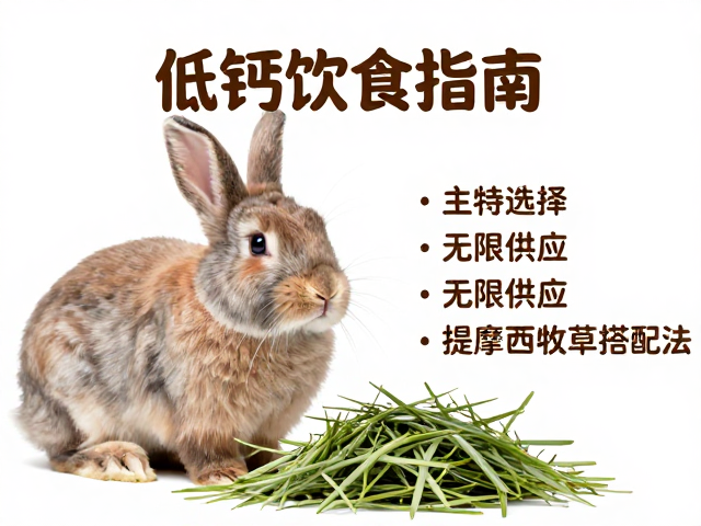 老年兔低钙饮食指南,主粮选择与无限供应提摩西牧草搭配法