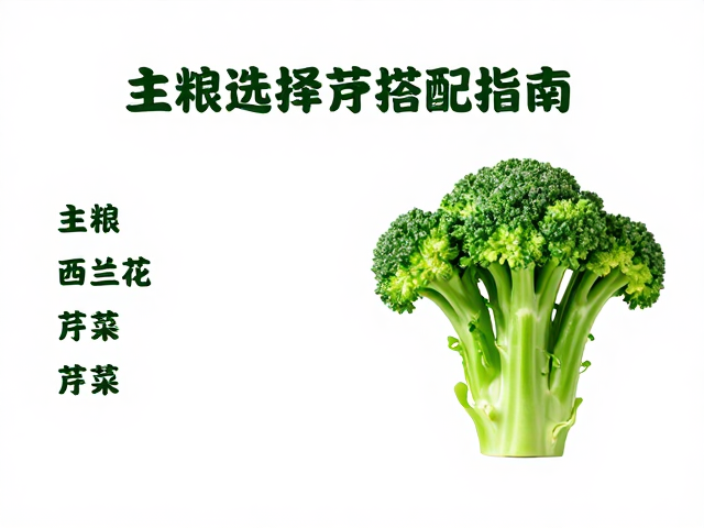 换季饮食调整，主粮选择与西兰花芹菜搭配指南