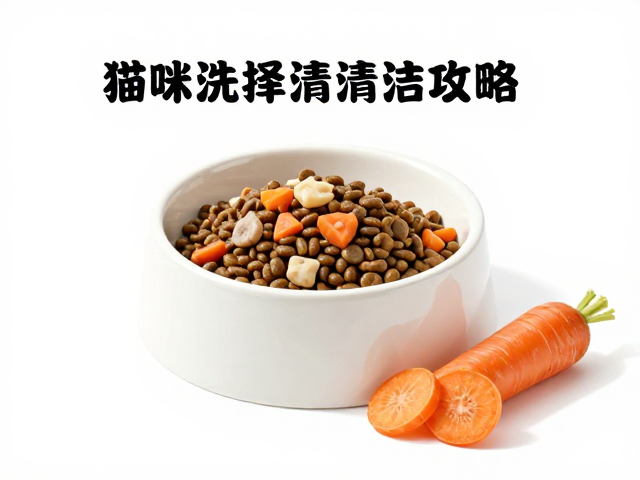 猫咪碗装饮水清洁指南,主粮选择与胡萝卜限量食用攻略