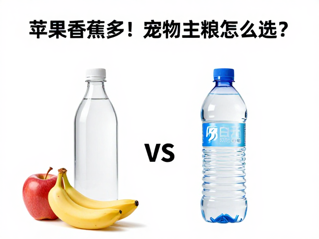 苹果香蕉忌多！宠物主粮怎么选？凉白开纯净水喂水指南