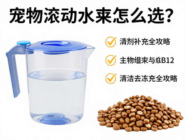 宠物滚动水壶怎么选?搭配主粮与维B12补充全攻略