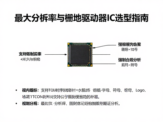 TCON时序控制主板解析,支持最大分辨率与栅极驱动器IC选型指南